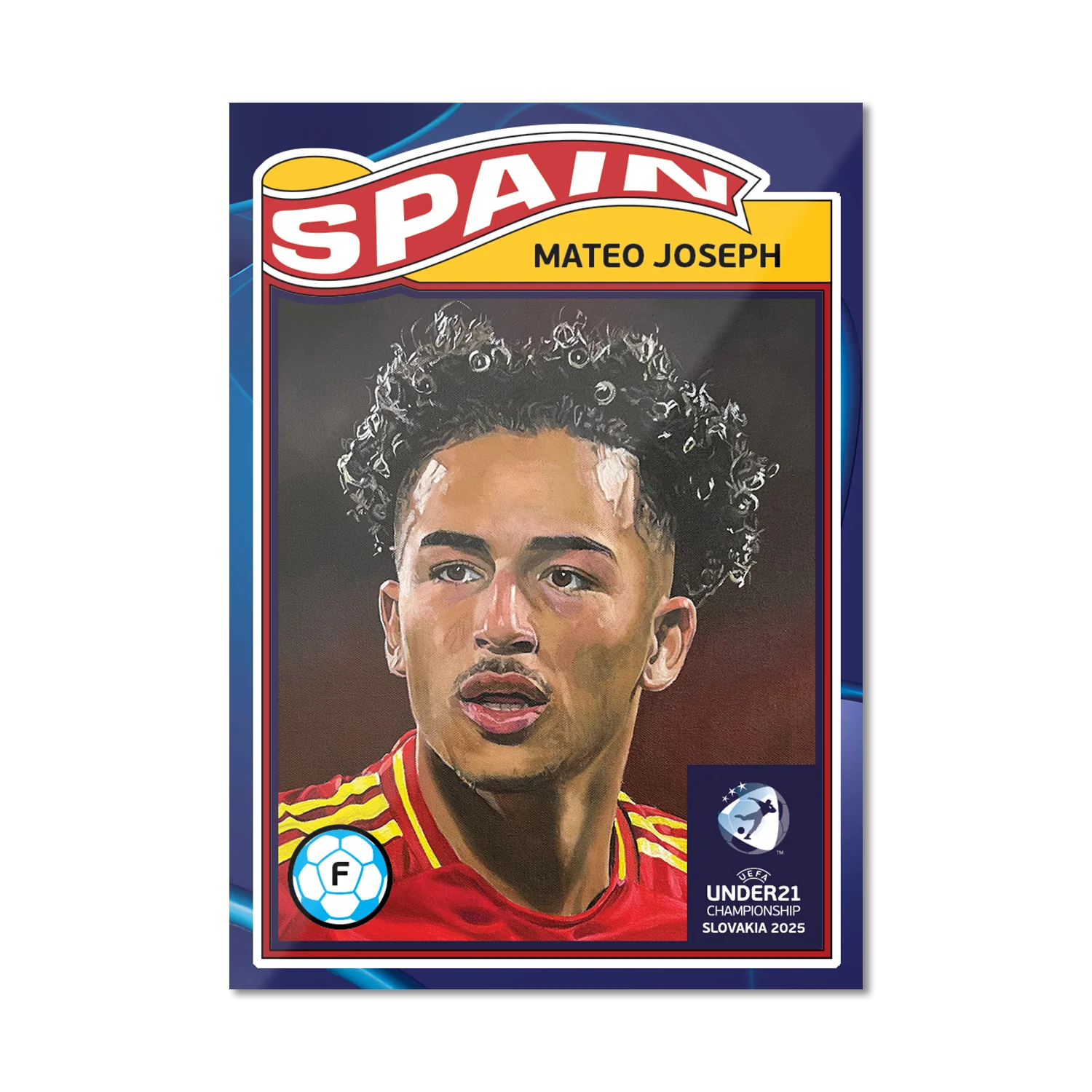 Mateo Joseph - 2025 UEFA Euro U-21 Living Set® - Card 4