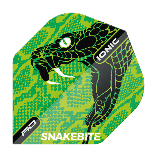 Red Dragon Hardcore Ionic Snakebite Green Head Standard Flights