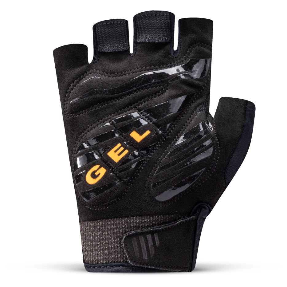 Roeckl Sports Iseler 2 Cycling Gloves - black/soft orange 9252