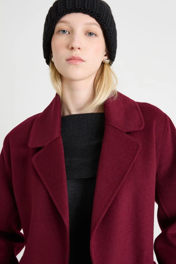 Cuffed beanie hat - BLACK