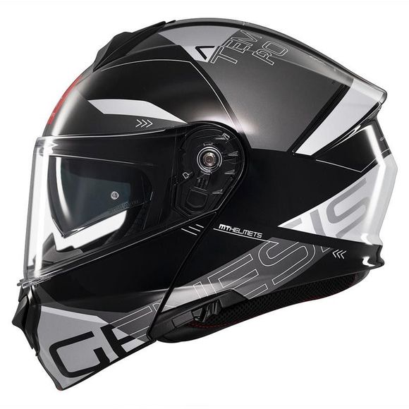 Casque modulable MT HELMETS GENESIS SV - ATEMPO - Noir / GrisRef : MTH0148