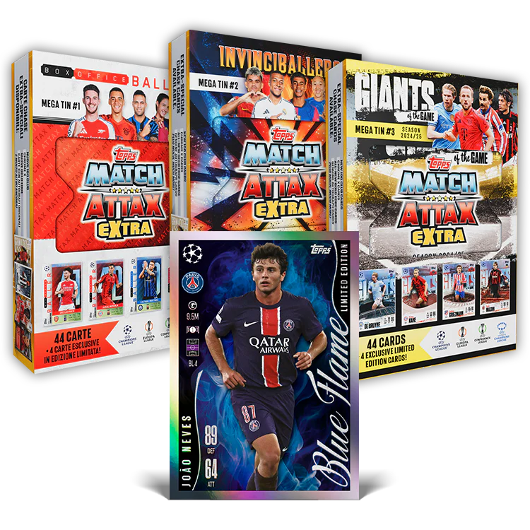 Match Attax Extra 2025 - Mega Tin LE Bundle