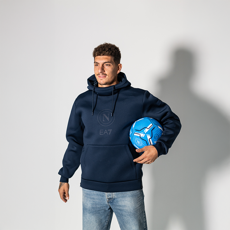 SSC Napoli Neoprene Hoodie