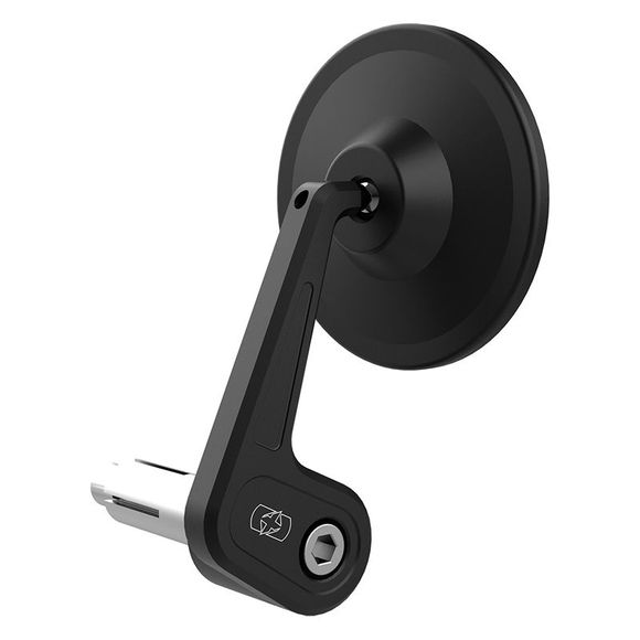 Rétroviseur Oxford Street Embout de Guidon DROIT (l'unité) Universel - NoirRef : OD0109 / OX536