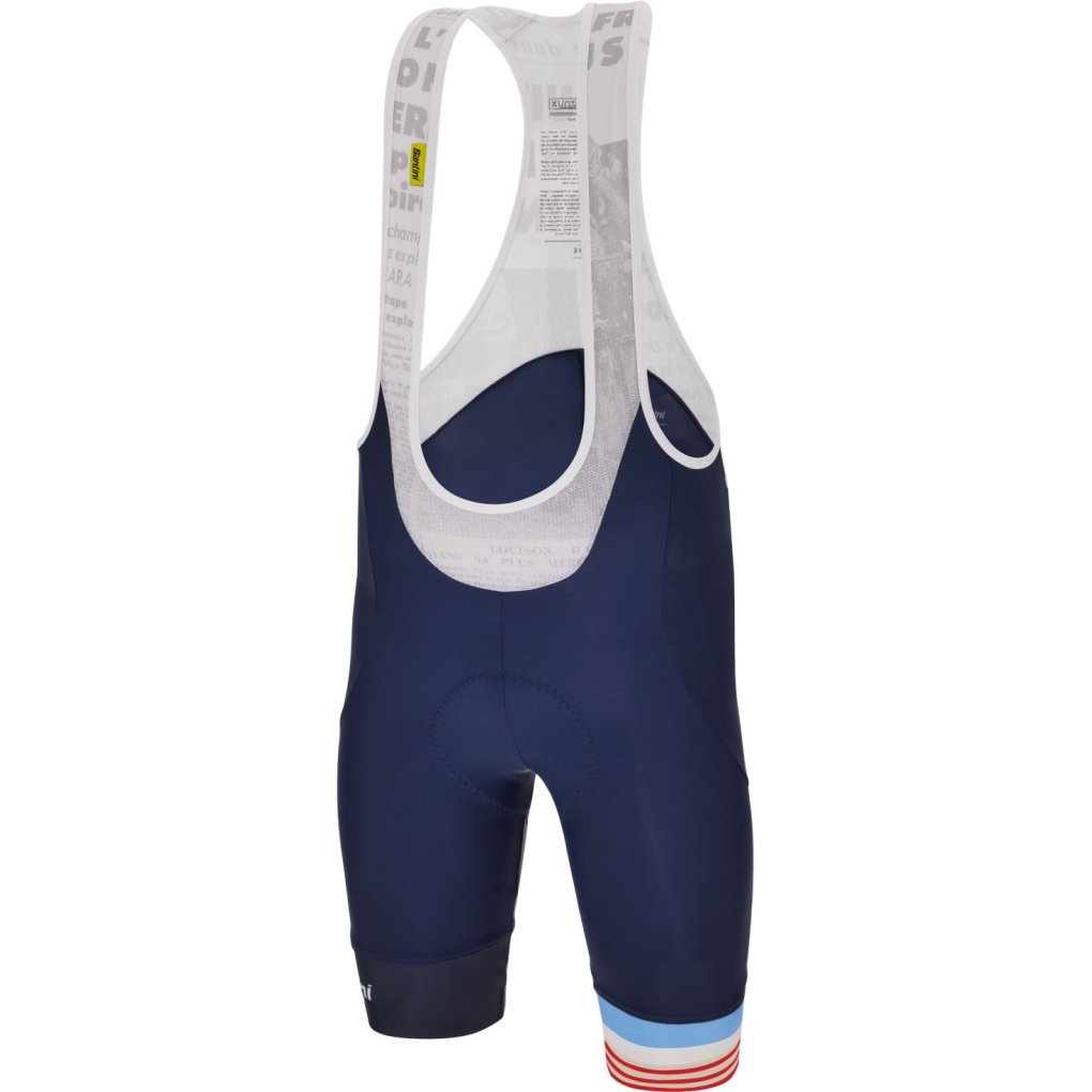 Santini Maillot Jaune M.Ventoux Bib Shorts Men - Tour de France™ 2025 Collection - MJ1075GITMV - nautica NT