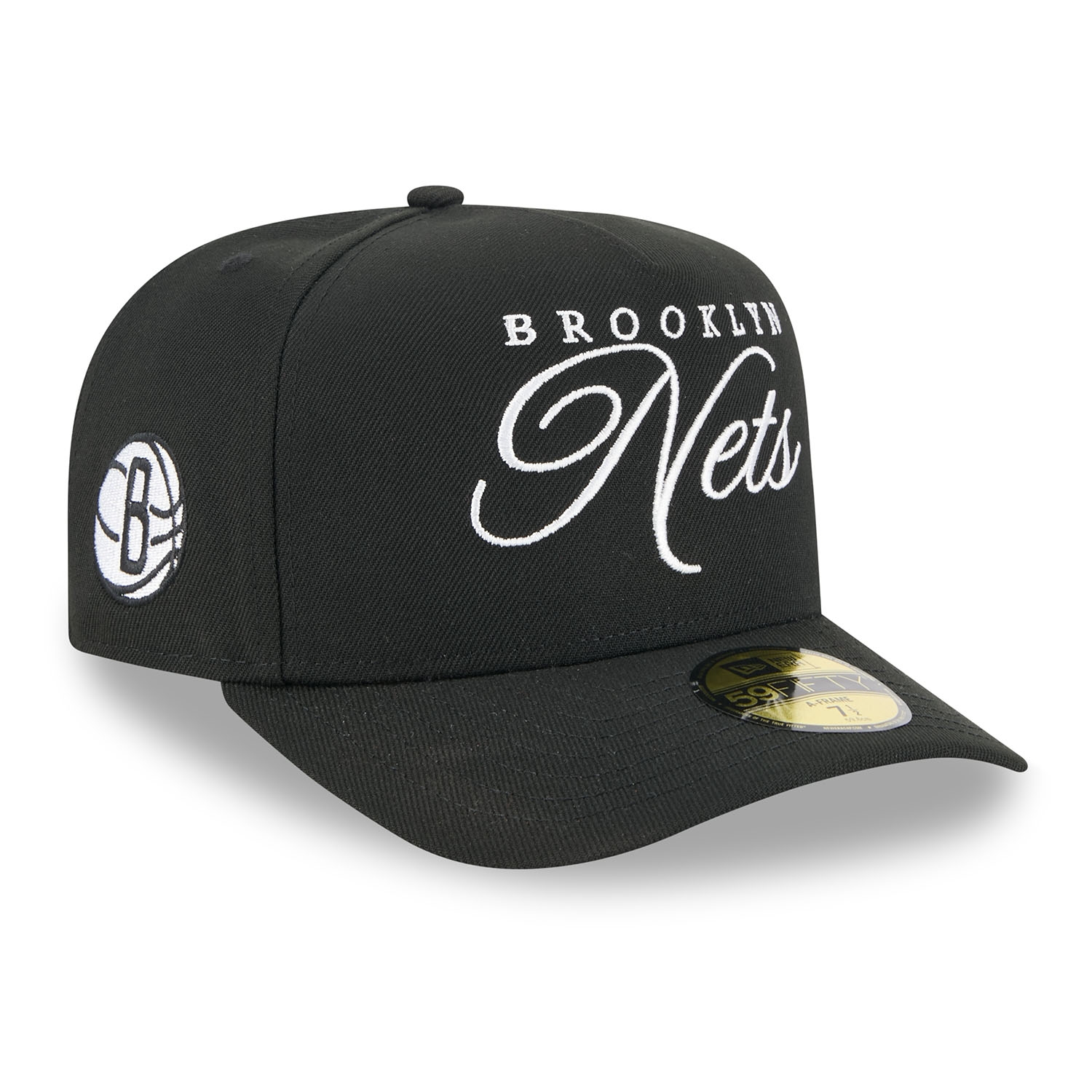 Brooklyn Nets 2025 NBA Draft New Era 59FIFTY A-Frame Fitted Cap Black