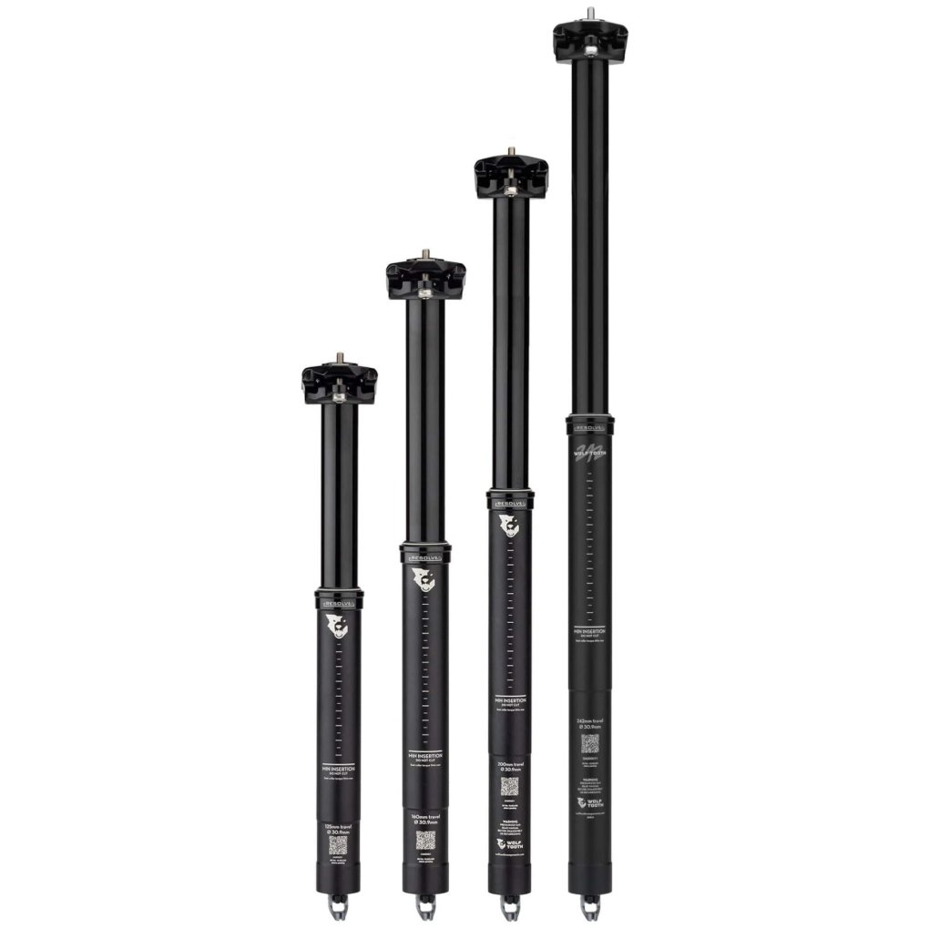 Wolf Tooth Resolve Rev2 Dropper Seatpost - 30.9mm - black