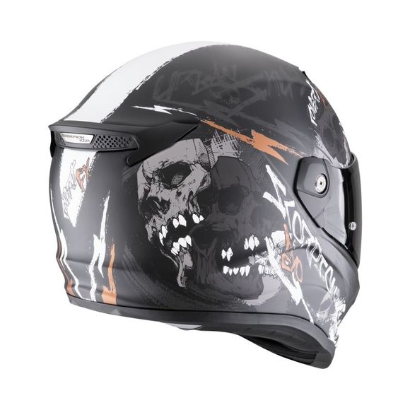 Full Scorpion Exo Covert FX - Skullz - Black / GrayRef: SC1159