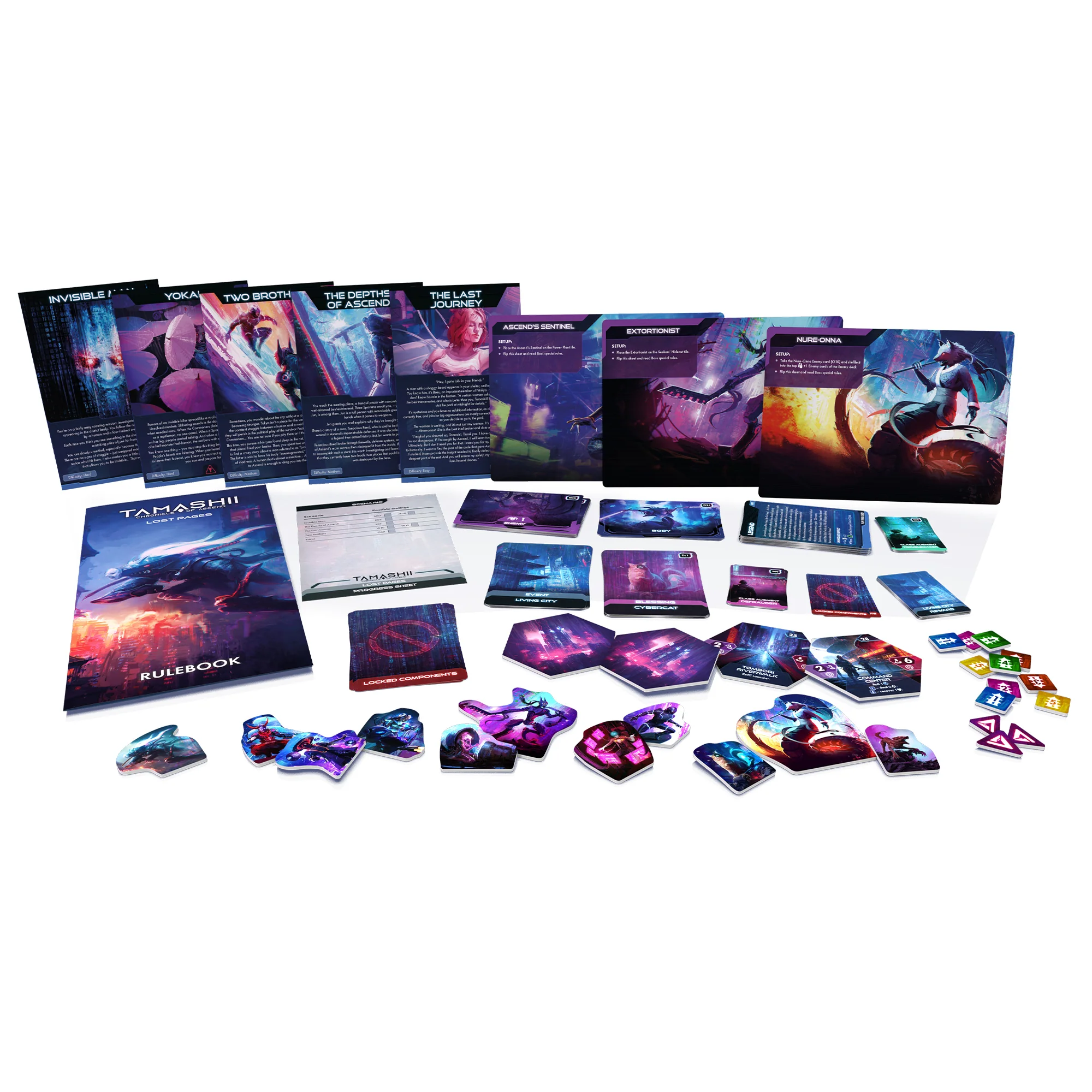 Tamashii:  Stretch Goals- Lost Pages
