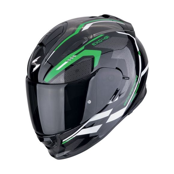 Full Scorpion Exo exo 491 - Kripta - black / green helmetRef: Sc1021-C14261