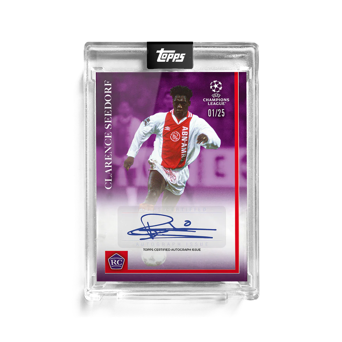 Clarence Seedorf - Lost Rookies - Autograph - 1 of 25