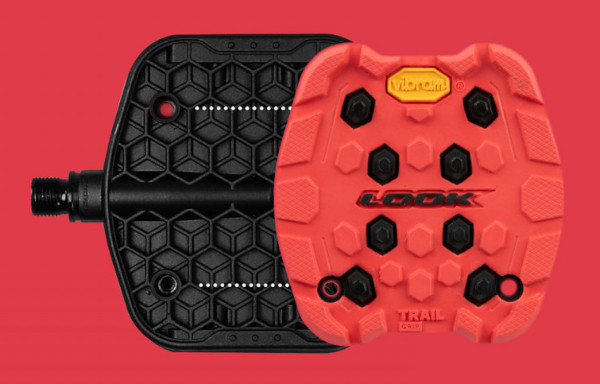 LOOK Trail Grip Pedal - red