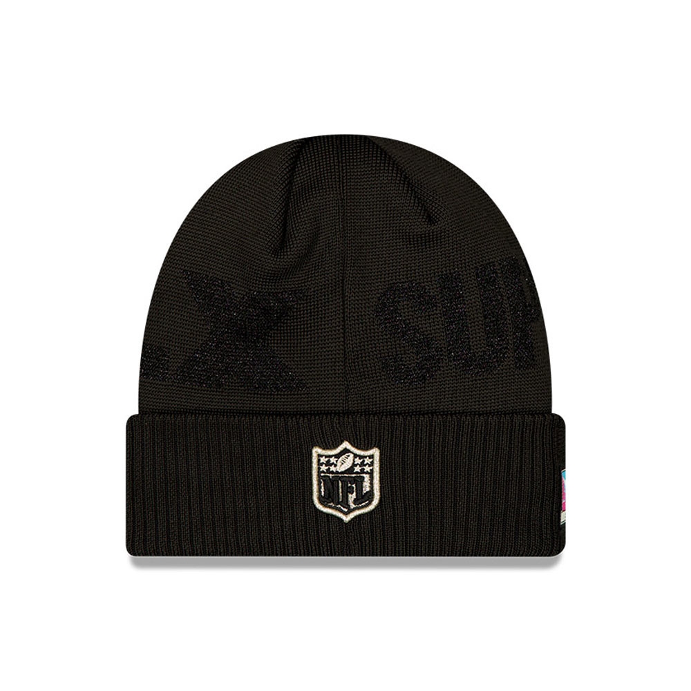 New England Patriots Super Bowl LX Sideline Beanie Knit