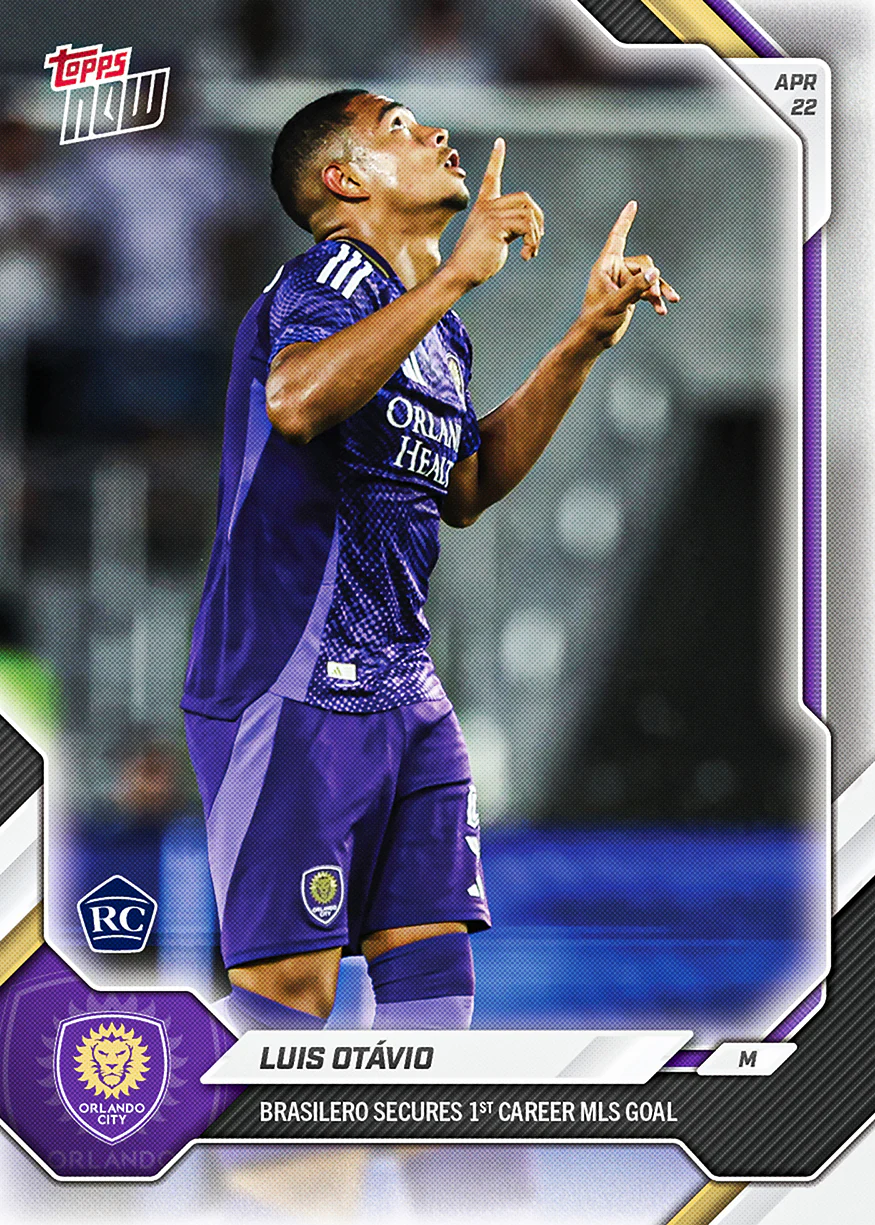 Luis Otávio - 2026 MLS Topps NOW® - Card 31 - PR: 228