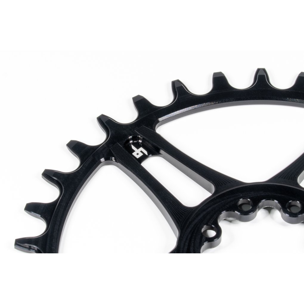 Radoxx Components X Dangerholm - Bergakungen Chainring - MTB | Direct Mount (SRAM 8-Bolt) - black