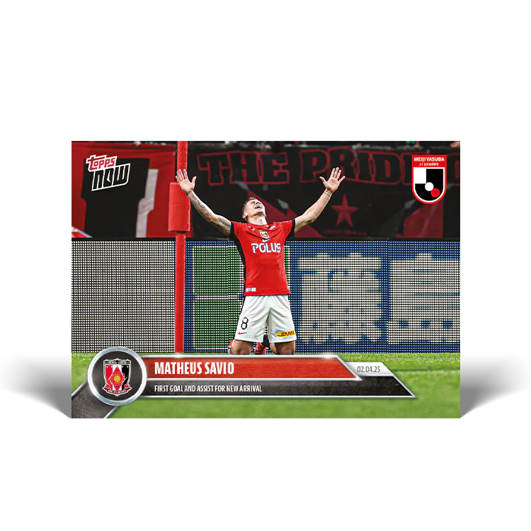 Matheus Savio - 2025 J.League® Topps NOW® - Card 6