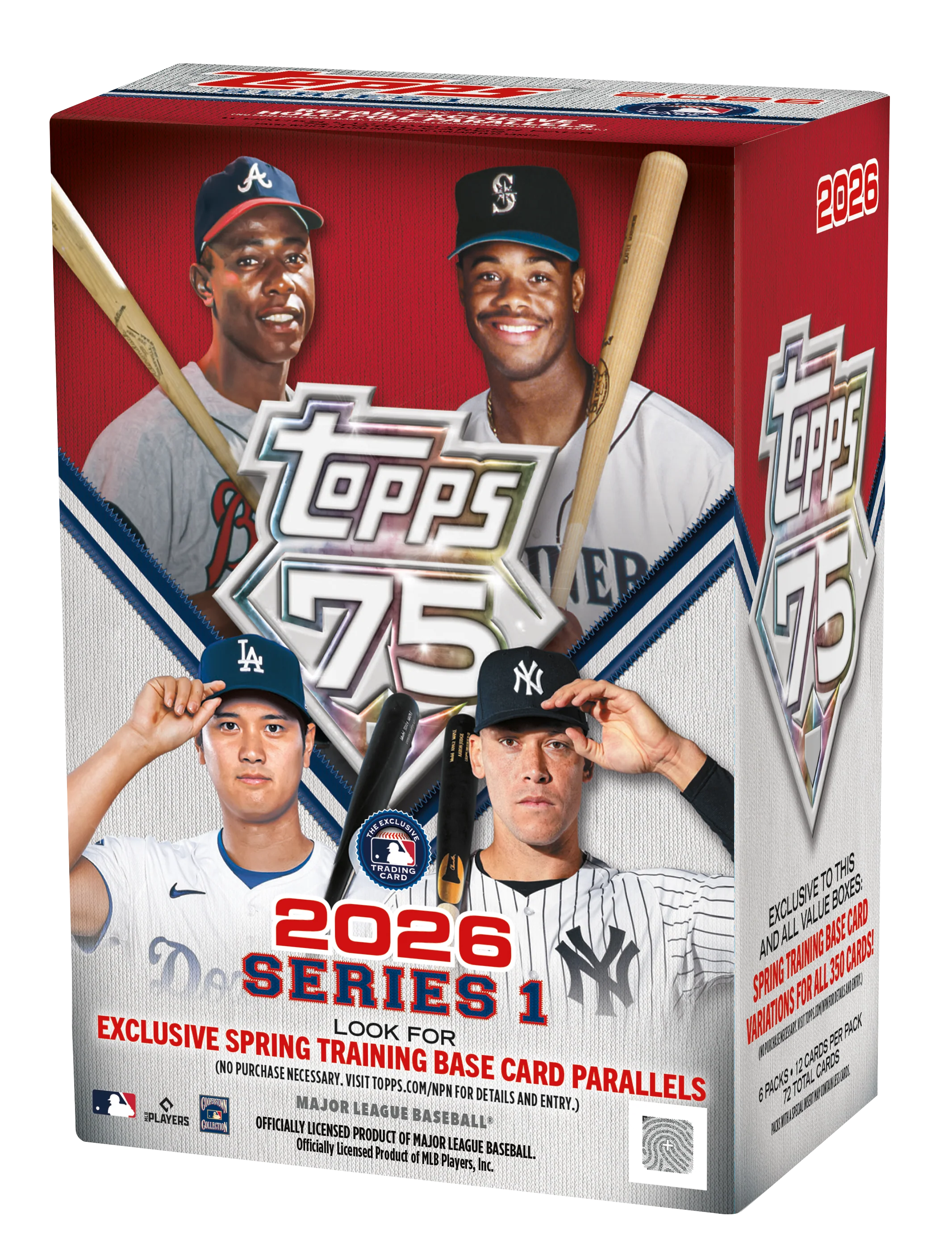 2026 Topps Baseball Series 1- Value Box