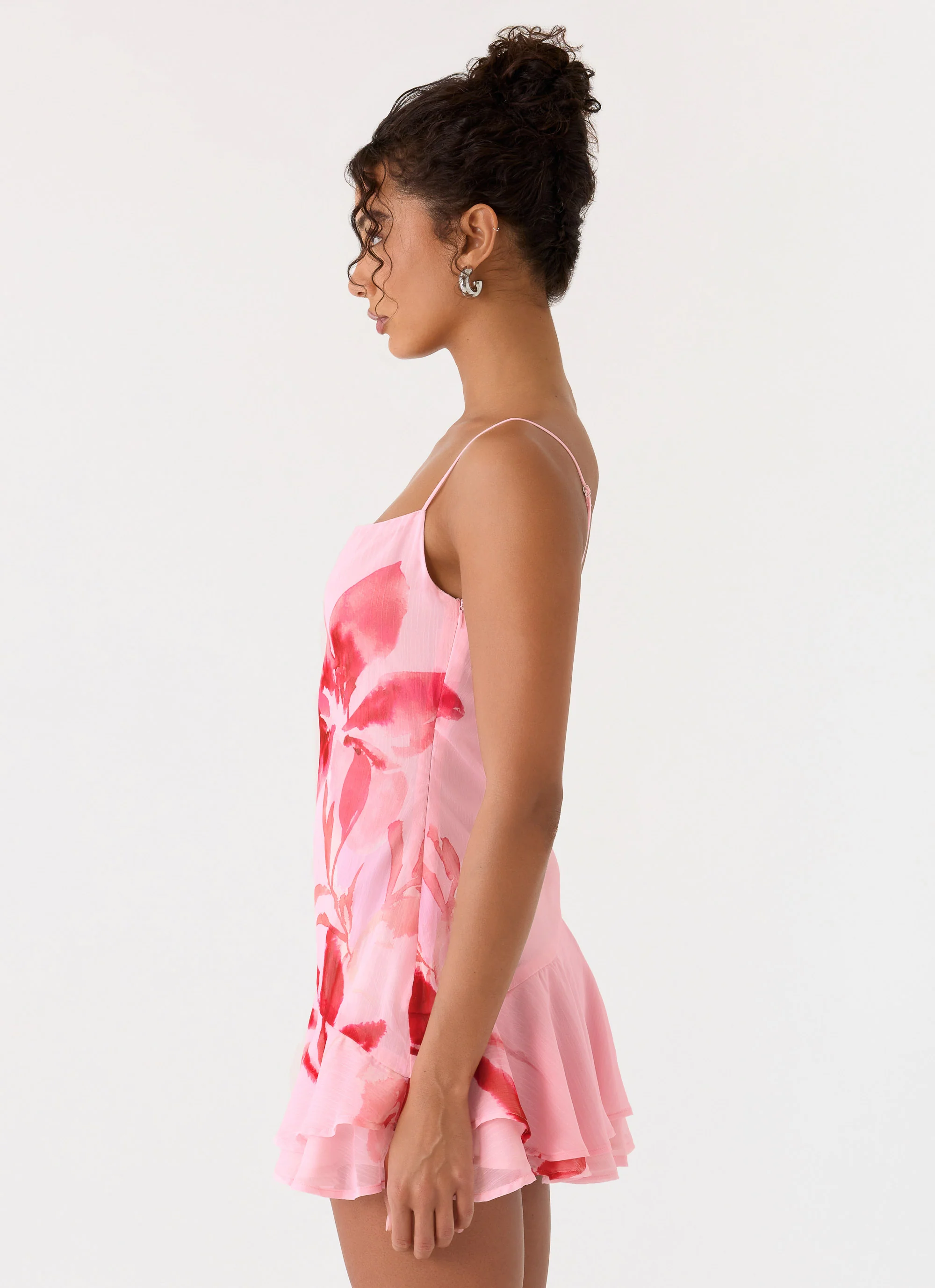 Marisolana Mini Dress - Pink Petal