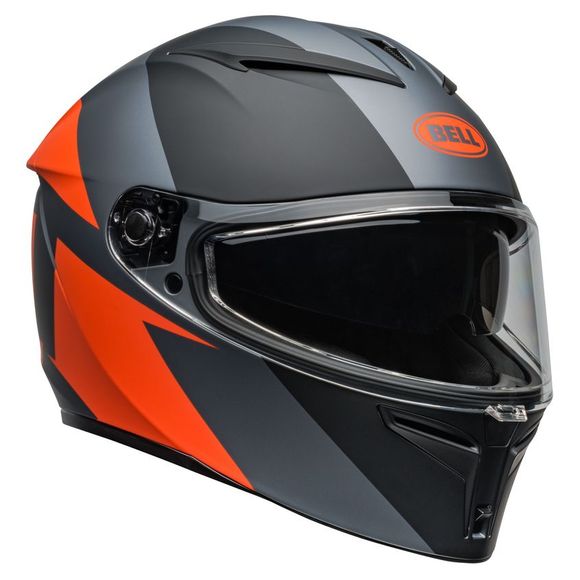 Casque intégral Bell LITHIUM - SHEAR - Gris / OrangeRef : EL0702