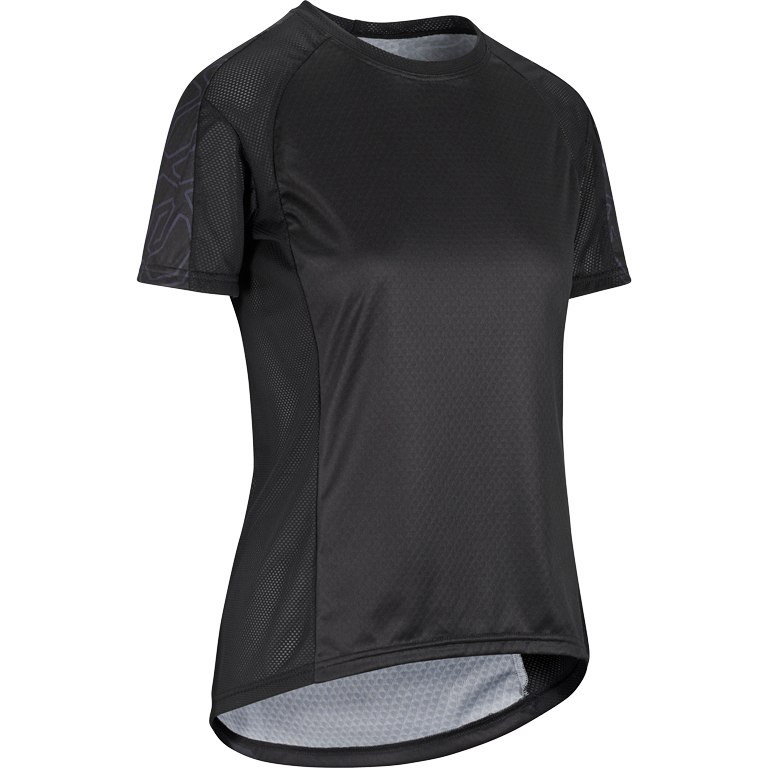 Assos TRAIL Womens Short Sleeve Jersey - blackSeries
