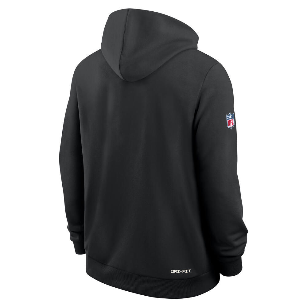 Pittsburgh Steelers 2024 NFL Sideline Nike Vintage Alternate Hoodie Black
