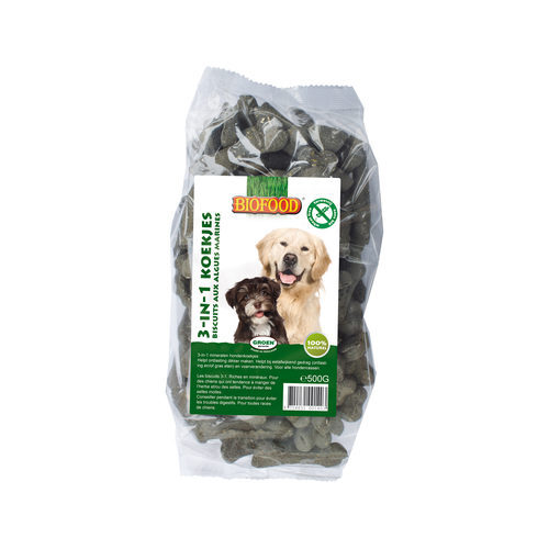Biofood 3 in 1 Dog Biscuits - 500 grams