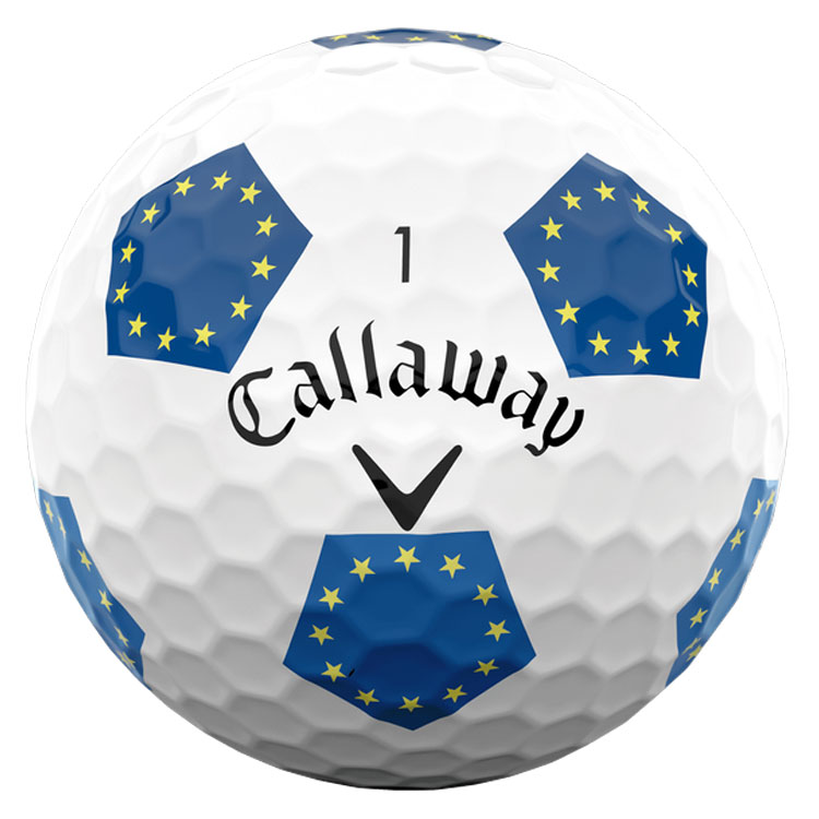 Callaway Chrome Soft Truvis Team Europe Golf Balls