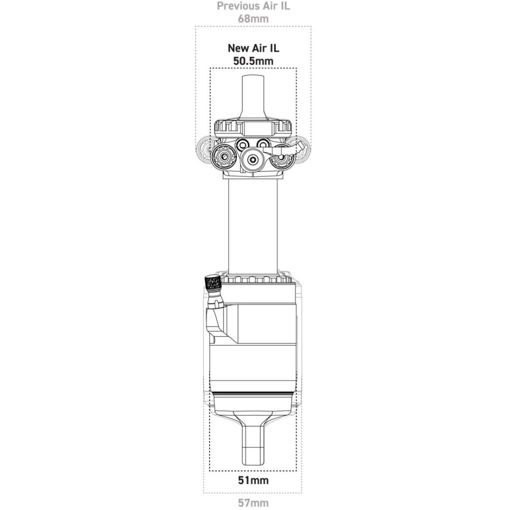 Cane Creek DB Air IL Rear Shock (Next Gen) - black