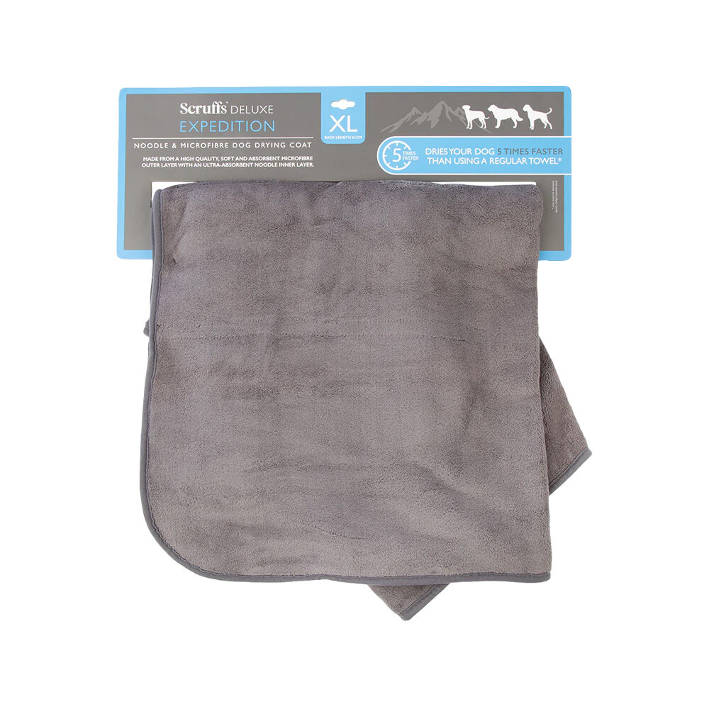 Scruffs Expedition Deluxe Noodle Drying Coat - Grey - S