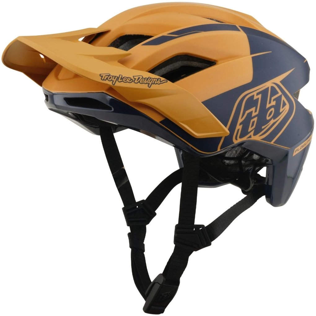Troy Lee Designs Flowline SE MIPS Helmet - Hydro Mustard/Black Iris