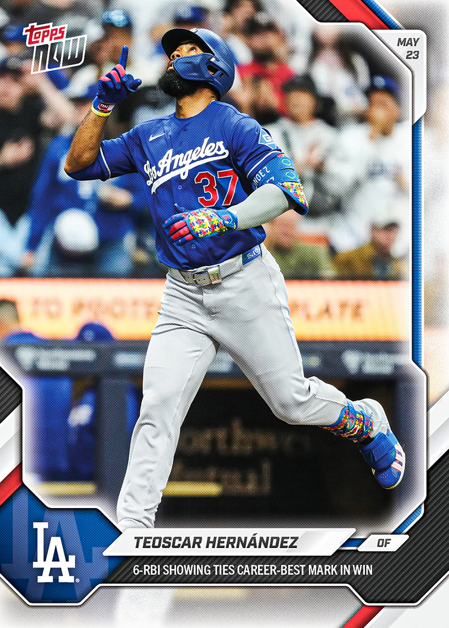 Teoscar Hernández - 2026 MLB Topps NOW® - Card 233