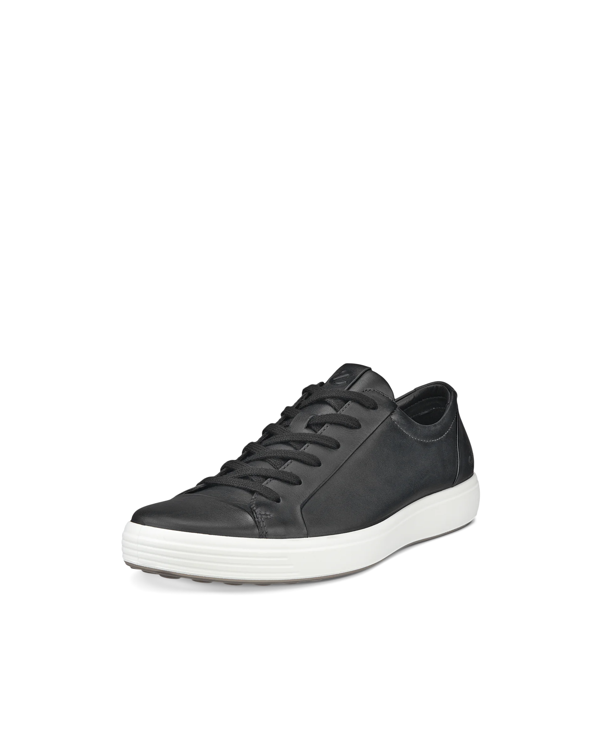 ECCO SOFT 7 M Herren Ledersneaker Schwarz