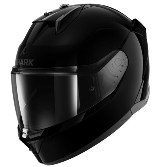 Shark D-SKWAL 3 BLANK Full Face Helmet - BlackRef: SH1697