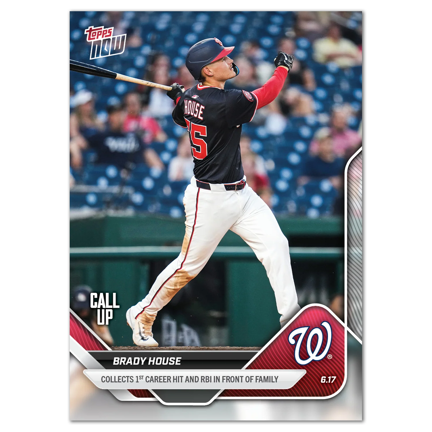 Brady House - 2025 MLB Topps NOW® - Card 308