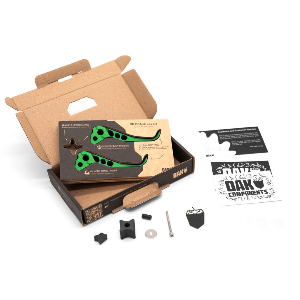 OAK Components SR Lever Blade Set - SRAM - green