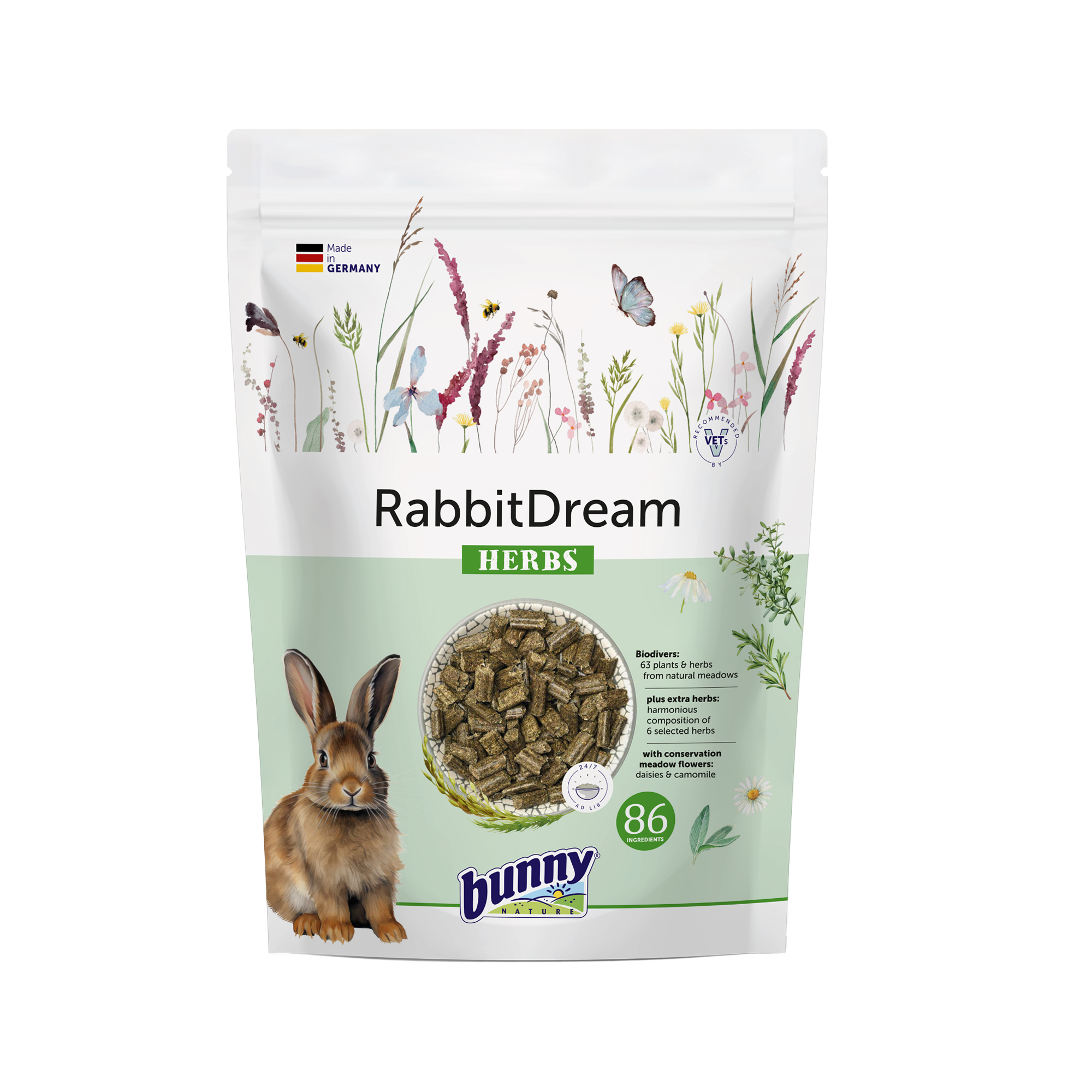 Bunny Nature Rabbit Dream Herbs - 1,5kg