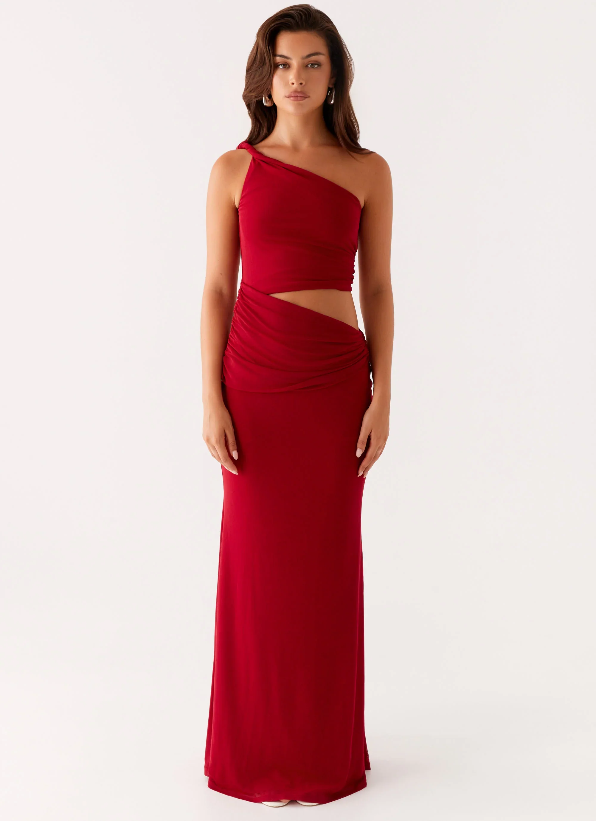Three Wishes Maxi Dress - Raspberry