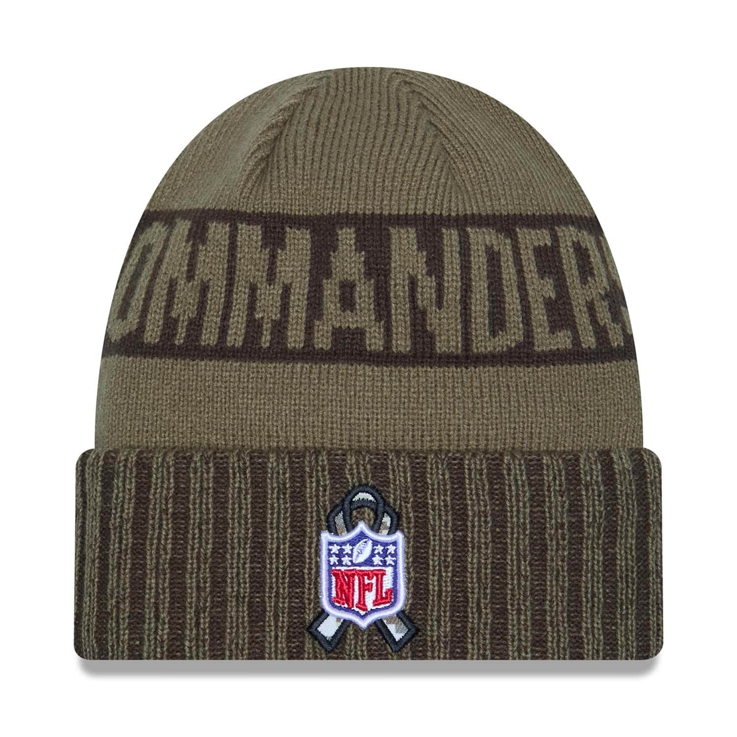 Washington Commanders 2025 NFL Salute to Service New Era Sport Knit