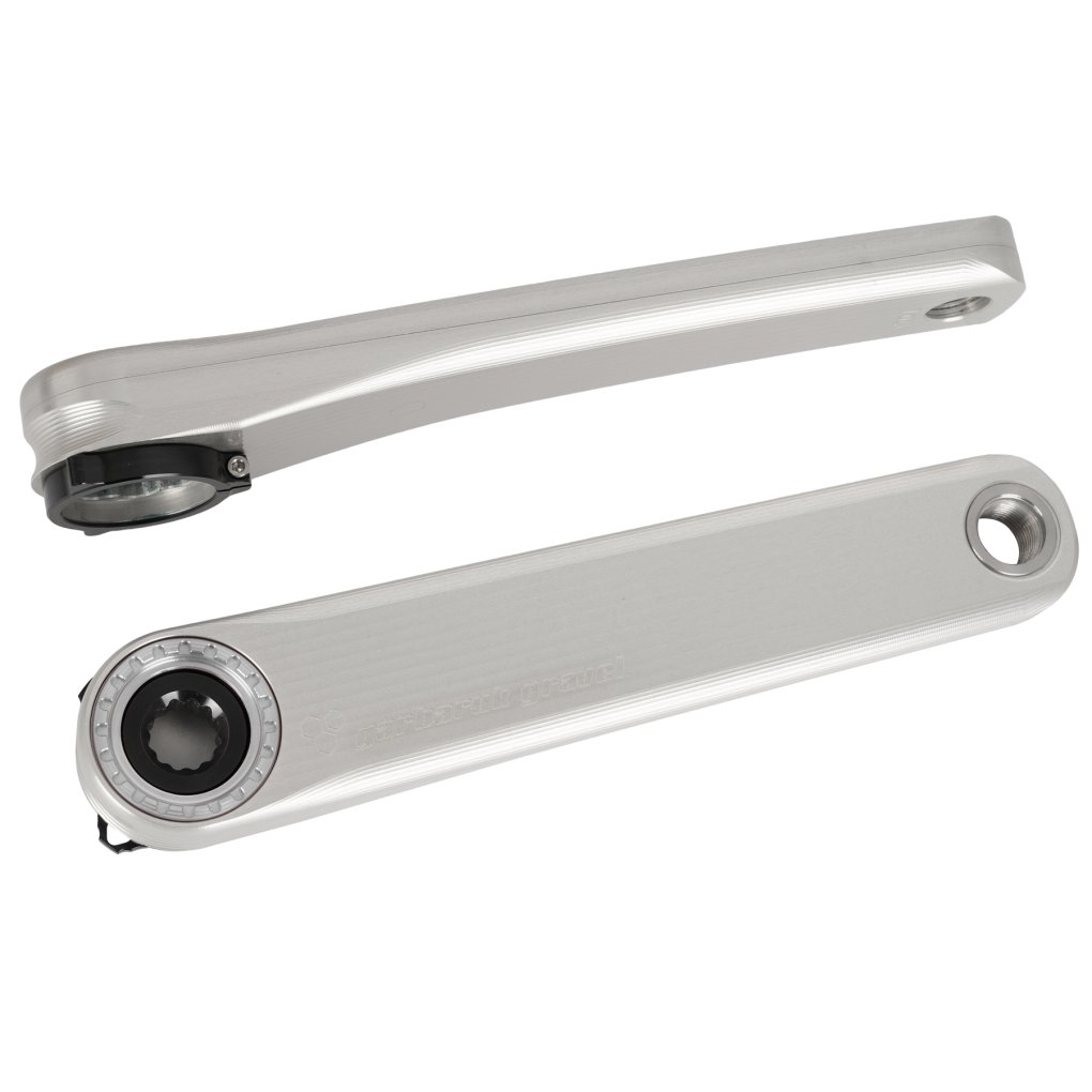 Garbaruk Road/Gravel Crank - Direct Mount | 1-speed - silver/silver