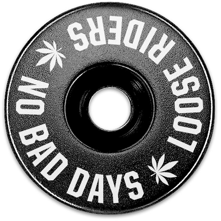 Loose Riders Stem Cap - No Bad Days