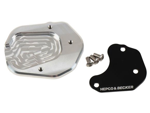 Hepco & Becker side stand extension - black/silverTRIUMPH 660 TIGER SPORT 660 - 2022 - 2025Ref: Hbe04613A / 42117636 00 91