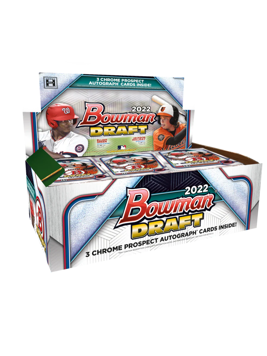 Topps UK - Bowman Draft Baseball 2022 - Hobby Box