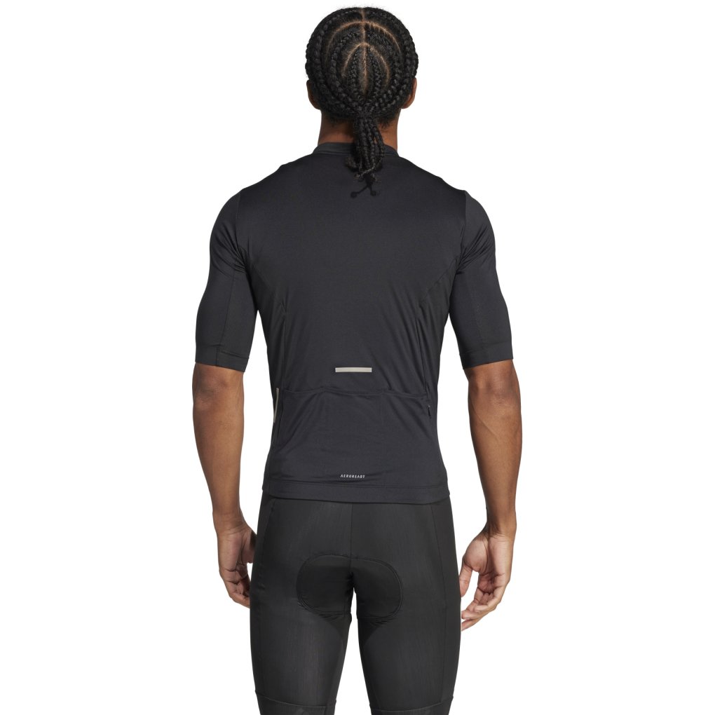 adidas Tempo 3-Stripes Cycling Jersey Men - black JD7177
