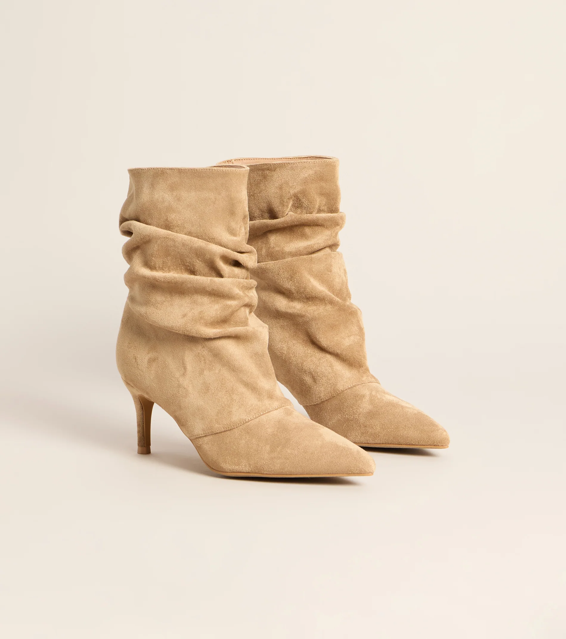 Soft Launch Slouchy Pointed Toe Stiletto Boots