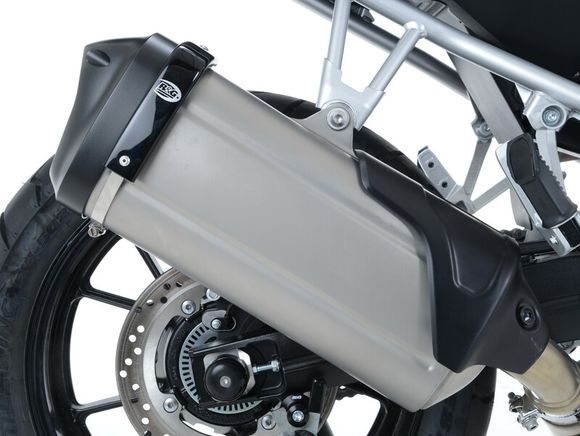 R&G Racing Black Exhaust ProtectorRef: RGR00506A / 1069802
