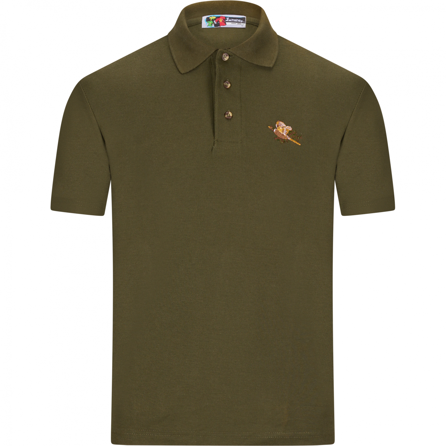 il Lago Basic Polo Shirt Pheasant Unisex (Olive)