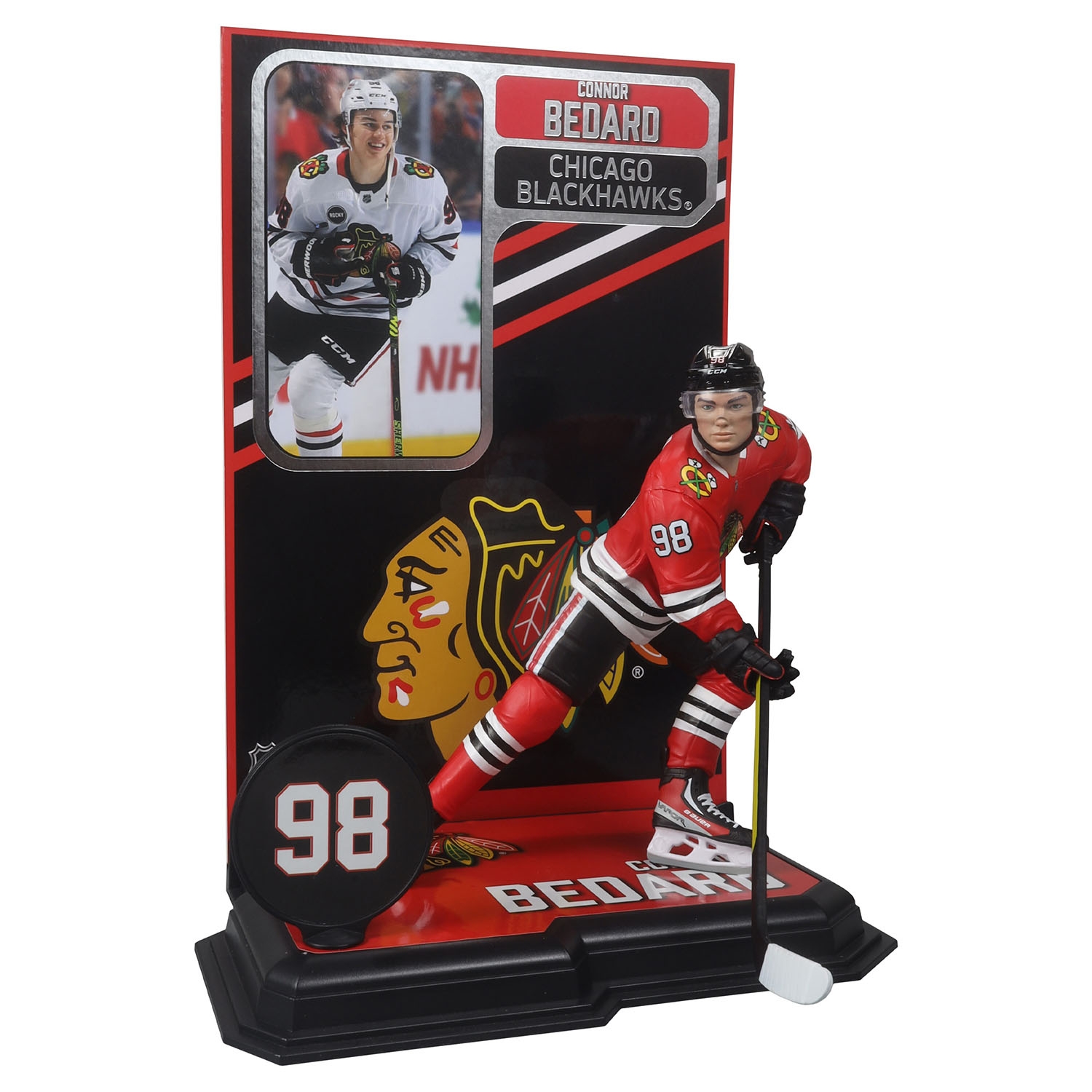 McFarlane NHL Legacy Series Figure #15 Connor Bedard Chicago Blackhawks