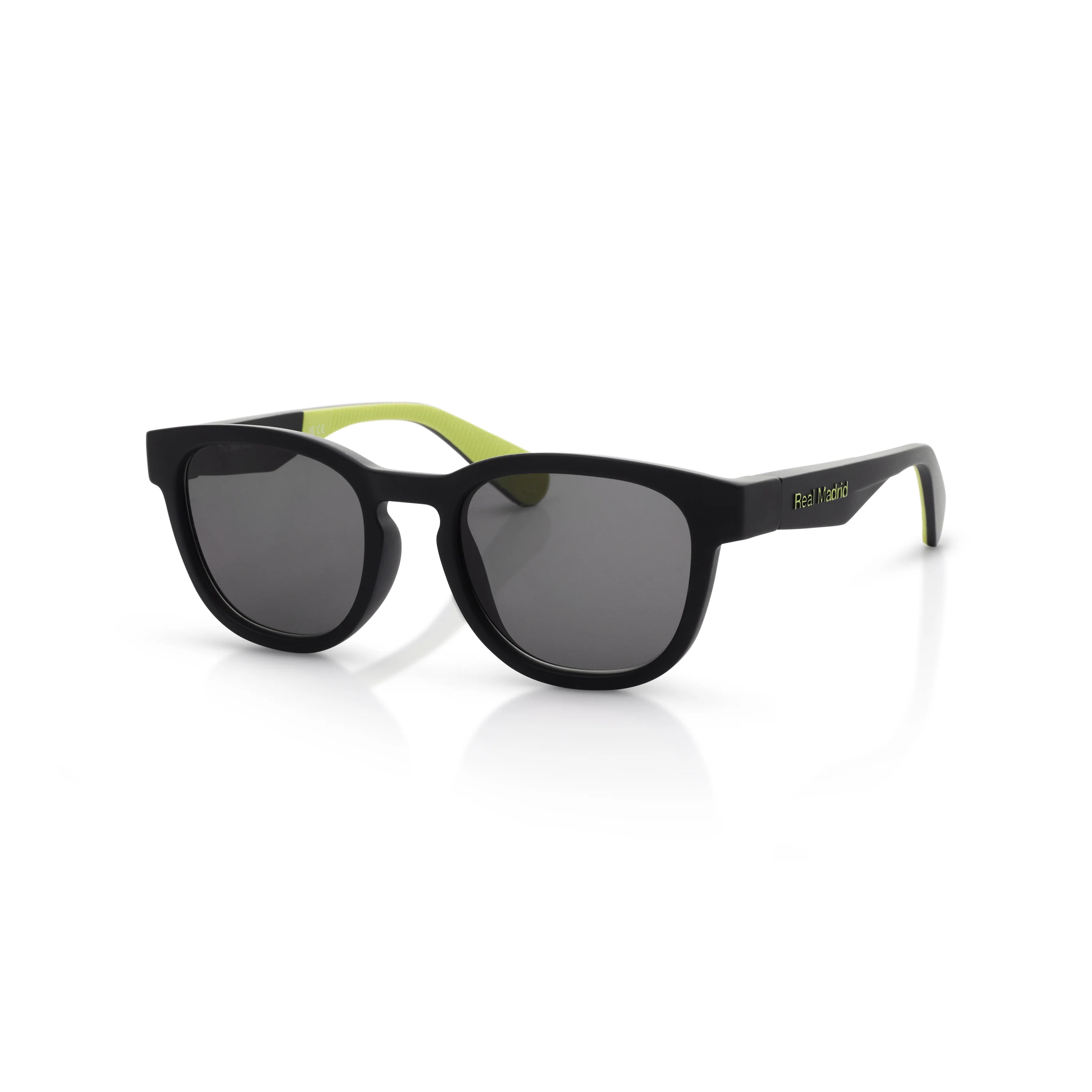 Kids Round Real Madrid Sunglasses Black