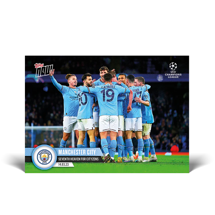 Topps UK - Seventh Heaven for Cityzens - UCL TOPPS NOW® Card #91