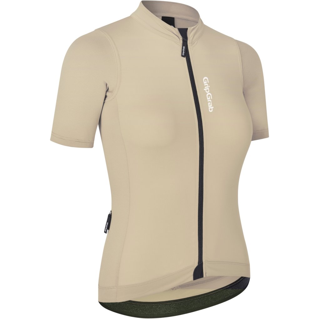 GripGrab RIDE Short Sleeve Jersey Women - Beige